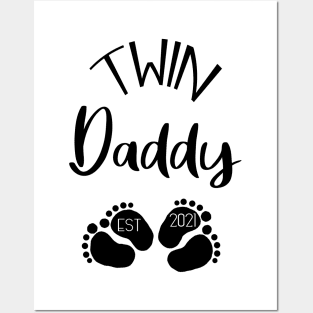 Twin Daddy | twin dad Posters and Art